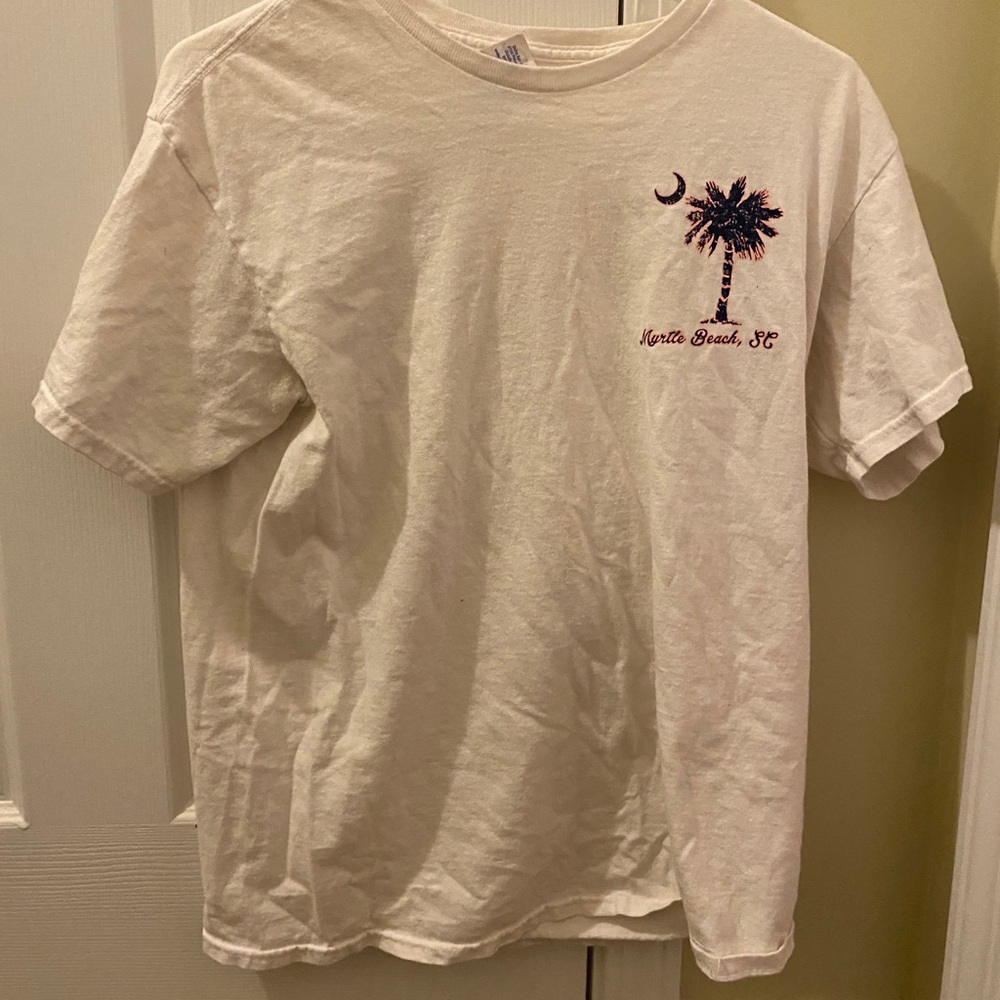 White Myrtle Beach T-shirt
